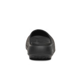 The Oofos Women's OOahh Plus Slides in Black