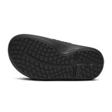 Oofos Women's OOahh+ Slides in Black front view