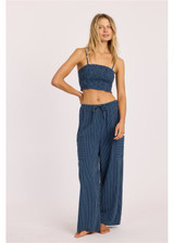 SISSTR Women's Riptide Woven Pants muted colorway front view
