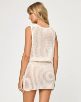 LSpace Women's Sander Top Cream back view