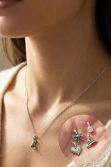 Assorted Western Interchangeable Charms Pendant Necklace