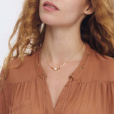 Cast Of Stones Pearl Necklace - Light Neutral