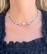 Cast Of Stones Pearl Necklace - Light Neutral