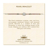Cast Of Stones Pearl Bracelet Shell Pink wrist view