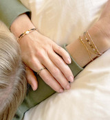 Cast Of Stones Pearl Bracelet Shell Pink detail view