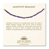 Cast Of Stones Amethyst Gemstone Bracelet