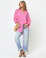 The LSpace Women's Rio Tunic in Hottest Pink