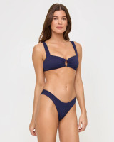 LSpace Women's Rocky Bikini Bottom Midnight Blue back view