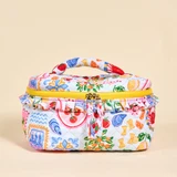 The Darling Effect Glam & Go Quilted Cosmetic Bag side view