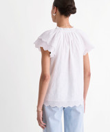 Vineyard Vines Women's Adare Eyelet Top