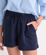 Vineyard Vines Women's Frankie Pull-on Shorts Nautical Navy back view