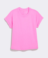 Vineyard Vines Women's Jersey Tee in Neon Bloom
