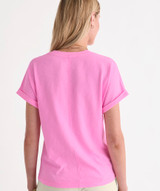 Vineyard Vines Women's Jersey Tee in Neon Bloom