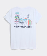 Vineyard Vines Women's Key West Scenic Tee detail
