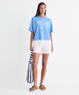 Vineyard Vines Women's Beach Flag Boxy Tee