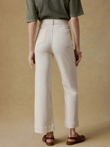 Faherty Women's Patch Pocket Ankle Pants front view