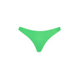 PQ Swim Women's Matcha Basic Ruched Bikini Bottoms side detail