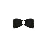 Kulani Kinis Women's Twilight Black Strapless Bandeau Bikini Top detail