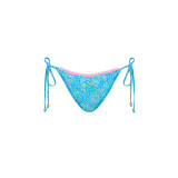 Kulani Kinis Women's Stargaze Crochet Cheeky Tie Bikini Bottoms front view