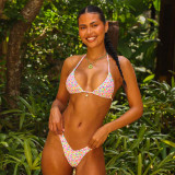 Kulani Kinis Women's Field Trip Slide Triangle Bikini Top