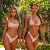 Kulani Kinis Women's Field Trip Slide Triangle Bikini Top