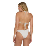 Billabong Women's Summer Hi Remi Triangle Bikini Top Salt Crystal side view