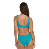 The Billabong Women's Summer Hi Lowrider Bikini Bottoms in Bright Marine