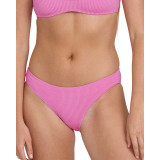 The Billabong Women's Summer Hi Lowrider Bikini Bottoms in Pretty Pink