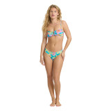 The Billabong Women's Pipe Dream Lowrider Bikini Bottoms in Bright Marine