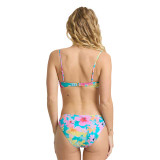 The Billabong Women's Pipe Dream Lowrider Bikini Bottoms in Bright Marine