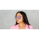 Blenders Rimini Sunglasses in the Orchid Flash colorway