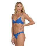 Billabong Women's Tanlines Hike Bikini Bottoms True Blue detail view