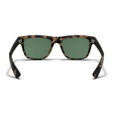 Blenders Tate Sunglasses Matte Tort three-quarter view