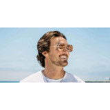 Blenders Phoenix Sunglasses Matte Champagne front view
