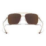 Blenders Phoenix Sunglasses Matte Champagne three-quarter view