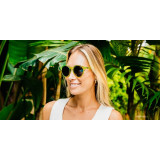 Blenders Coastal Sunglasses in the Spark Lime colorway