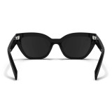 Blenders Jade Sunglasses in Jet Black detail view