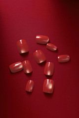 Never Have I Ever Basic But Make It Boss Square Press-On Nails