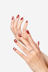 Never Have I Ever Basic But Make It Boss Square Press-On Nails