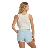 Billabong Women's Road Trippin Shorts Washed Chambray front