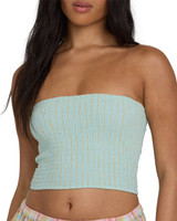 The Billabong Women's Keep It Simple 2 Tube Top in Clearwater