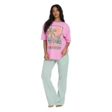 The Billabong Women's Feel the Heat Tee in Party Pink
