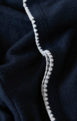 Z Supply Women's Stately V-Neck Tank Top Eclipse detail view