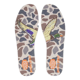 HeyDude x Burlebo Men's Wally Funk Deer Camo Shoes heel detail