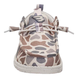 HeyDude x Burlebo Men's Wally Funk Deer Camo Shoes