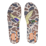 The HeyDude x Burlebo Kids' Wally Funk Deer Camo Shoes