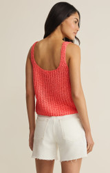 Z Supply Women's Tate Lace Up Top in Gelato