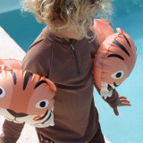 Sunny Life Kids' Inflatable Arm Bands in the Tino The Tiger Clay