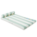 Sunny Life Luxe Lilo Pool Float in Green Stripe