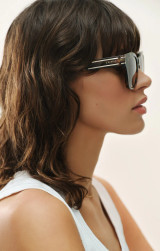 Z Supply Women's Front Row Polarized Sunglasses in Brown Tortoise - Brown Polarized